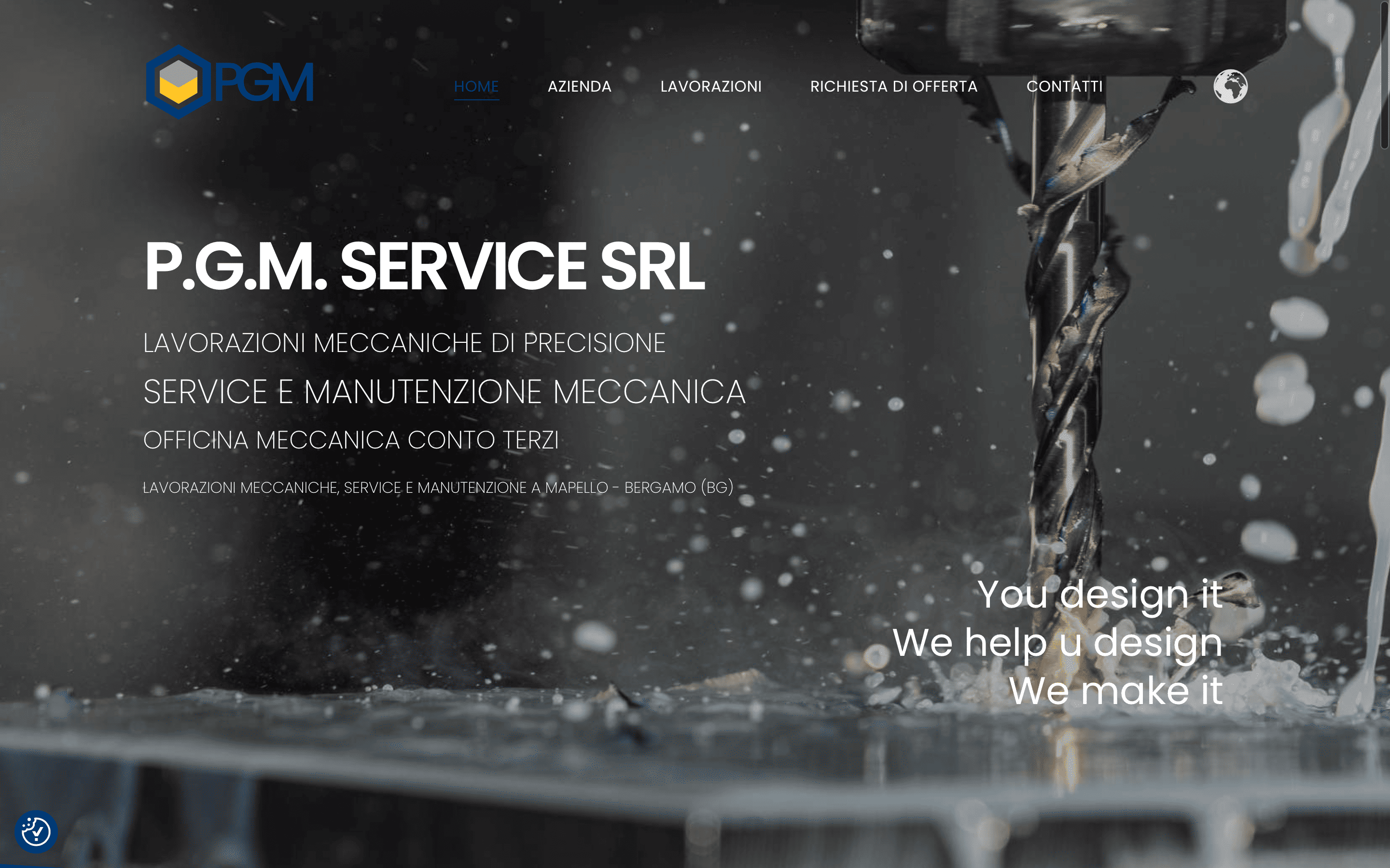 Sito web PGM realizzato da SILKEN SRL WEB DESIGN WEB AGENCY BERGAMO BRESCIA ITALIA