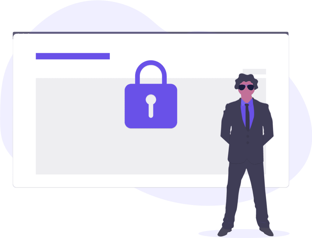 Icona privacy software azienda informatica di bergamo Silken.