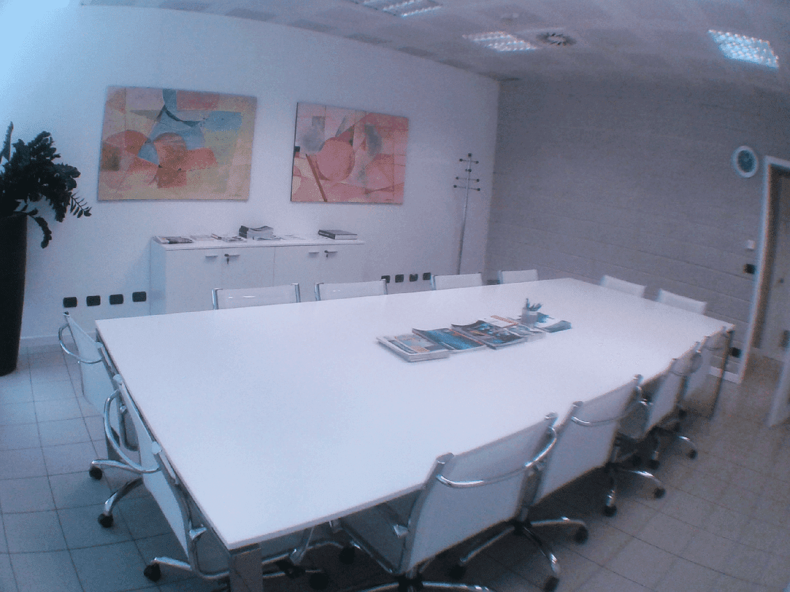 Sala riunioni Point Dalmine azienda informatica bergamo Silken Srl